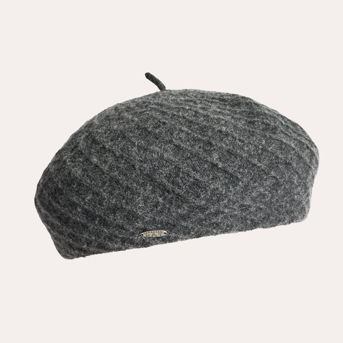 BRITNI - TEXTURED WOOLEN BERET