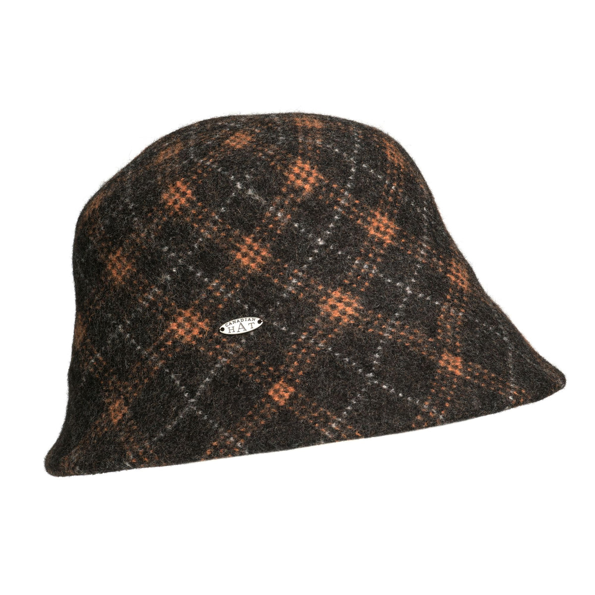 CAMIYAH - CLOCHE À CARREAUX JACQUARD