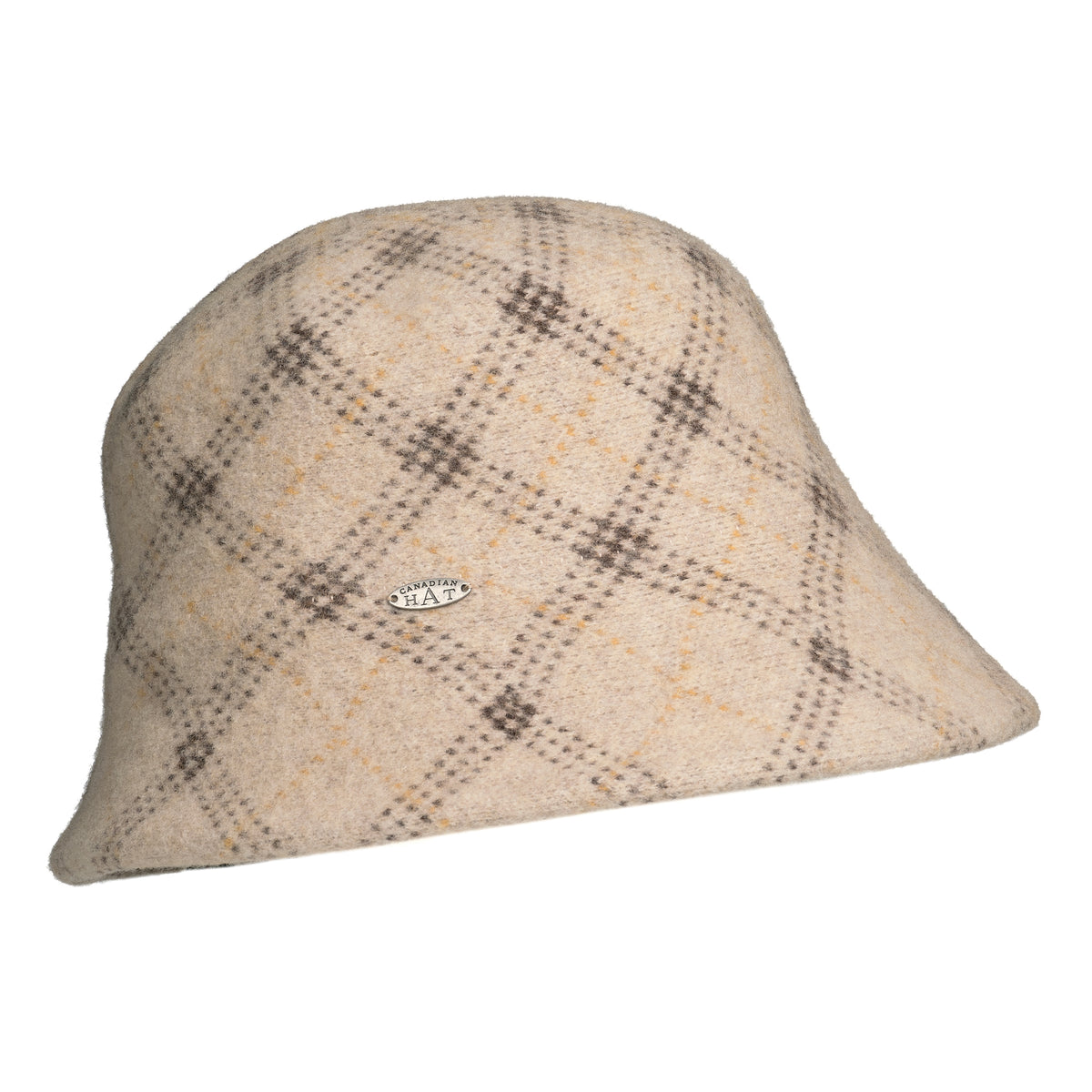 CAMIYAH - CLOCHE À CARREAUX JACQUARD
