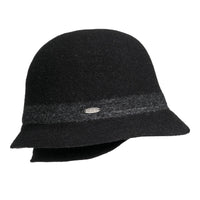 CLAUDEL - CHAPEAU CLOCHE AVEC RABAT D'OREILLE