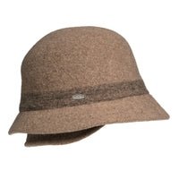 CLAUDEL - CHAPEAU CLOCHE AVEC RABAT D'OREILLE