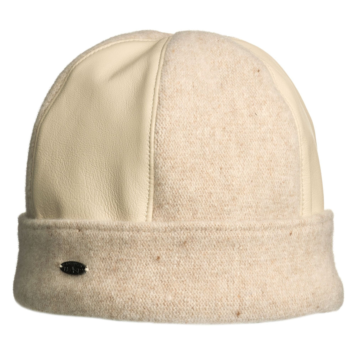 ARLI - ORMOS AND LEATHER BEANIE