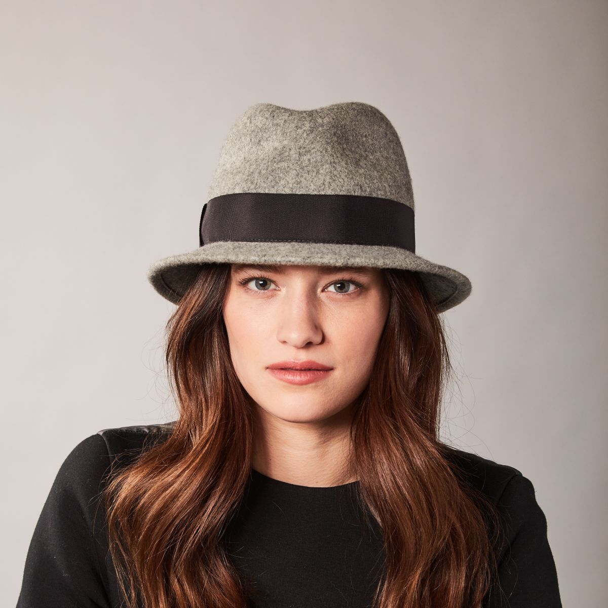 WALLO - CLASSIC FEDORA HAT WITH RIBBON