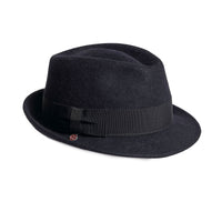 FAUST - UNISEX FUR FELT FEDORA WITH BOW