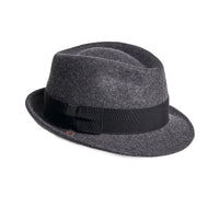 FAUSTIN - UNISEX FELT FEDORA WITH BOW