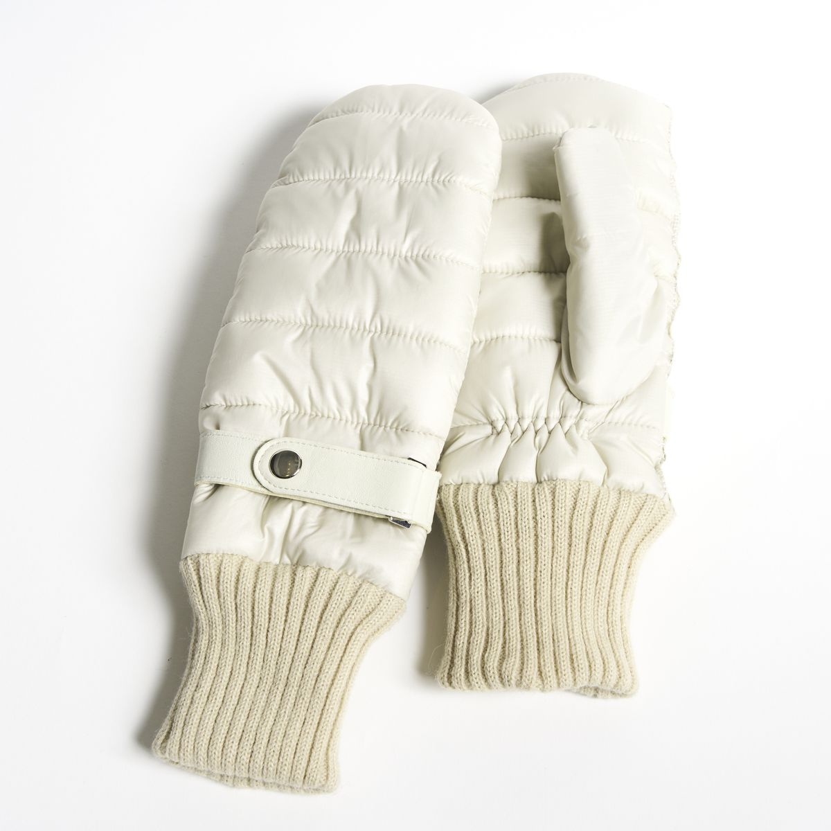 MAPLE - PUFFER MITTS WITH RIB