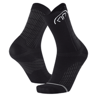 RUN ANATOMIC CREW UNISEX RUNNING SOCKS BLACK