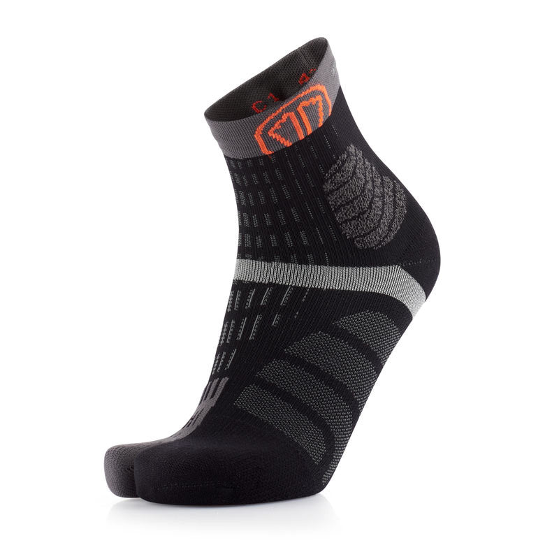 Trail running socks - T-Free® Trail black/grey