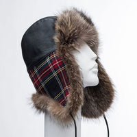 CHAPKA HAT WITH UPCYCLED FUR