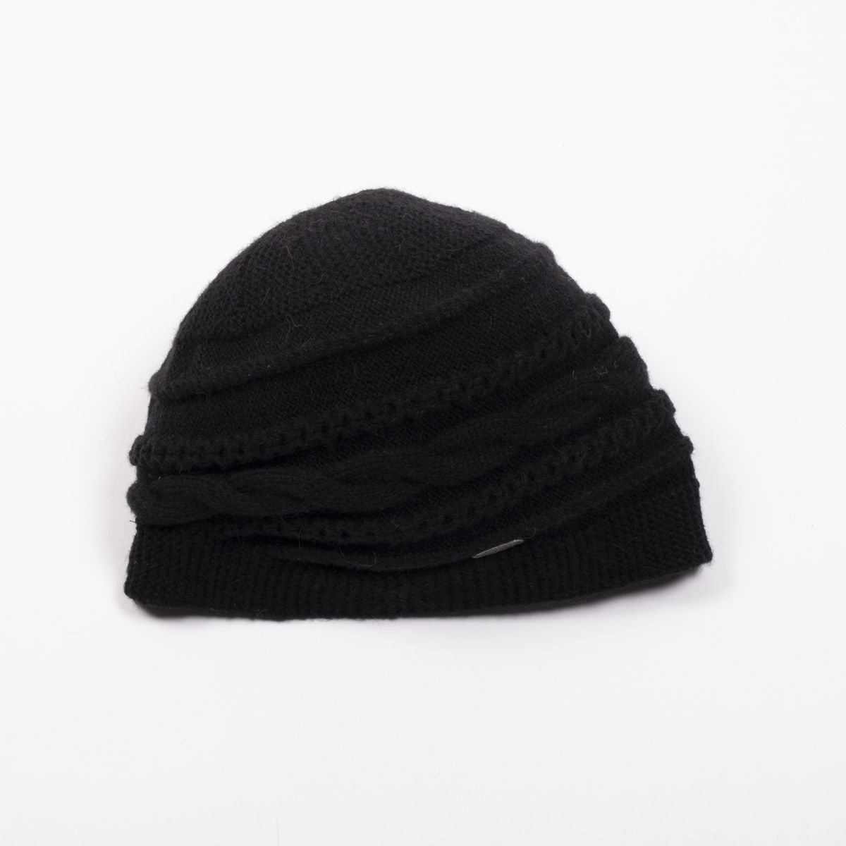 BELLIA - BEANIE WITH CHAIN PATTERN