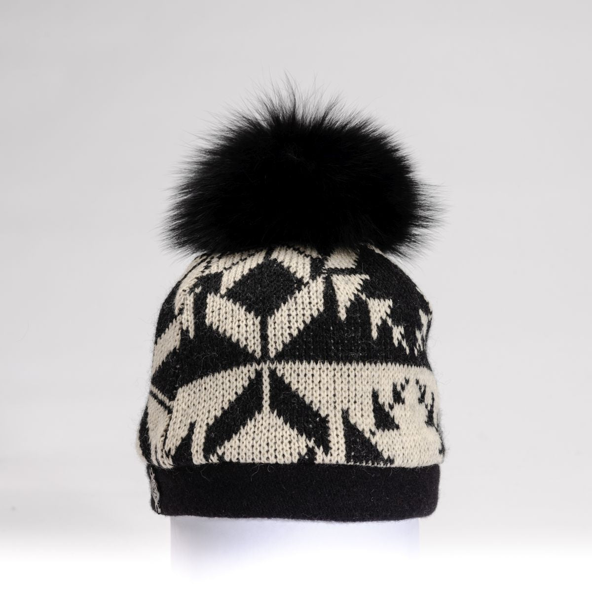 BEXLEY - TUQUE EN TRICOT RECYCLÉ AVEC POMPON