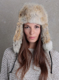 CHAPKA HAT WITH UPCYCLED FUR